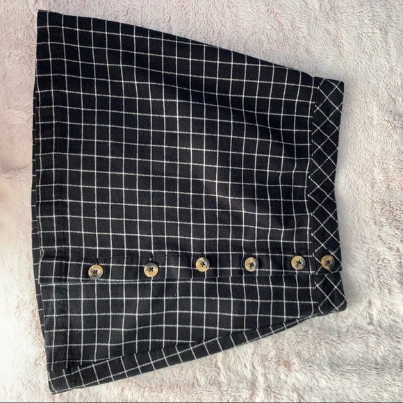 NWOT Asymmetrical Plaid Skirt - Picture 2 of 4